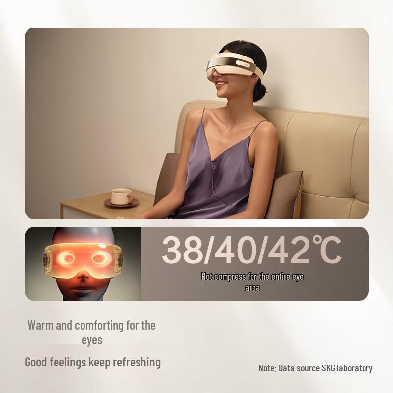 

SKG E3-3 Smart Eye Massager with Heat and Bluetooth