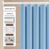 Yipan Double-Sided Magnetic Shower Curtain