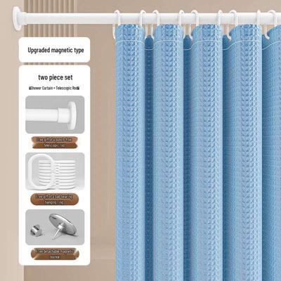 Magnetic Shower Curtain Set