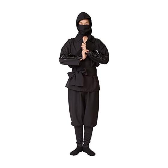 Clearstone MEN Cosplay Halloween Black Ninja Unisex Black