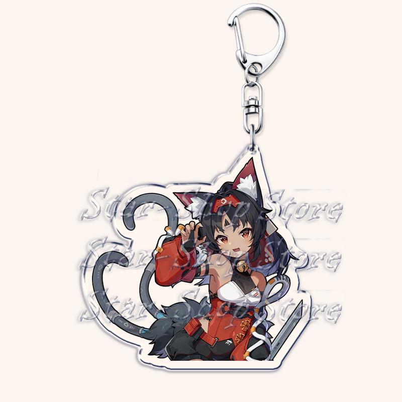 Hot Zenless Zone Zero Keychains for Womens Accessories Bag Ellen Joe Bangboo Miyabi ZZZ Anby Jane Doe Nicole Keyrings Fans Gifts
