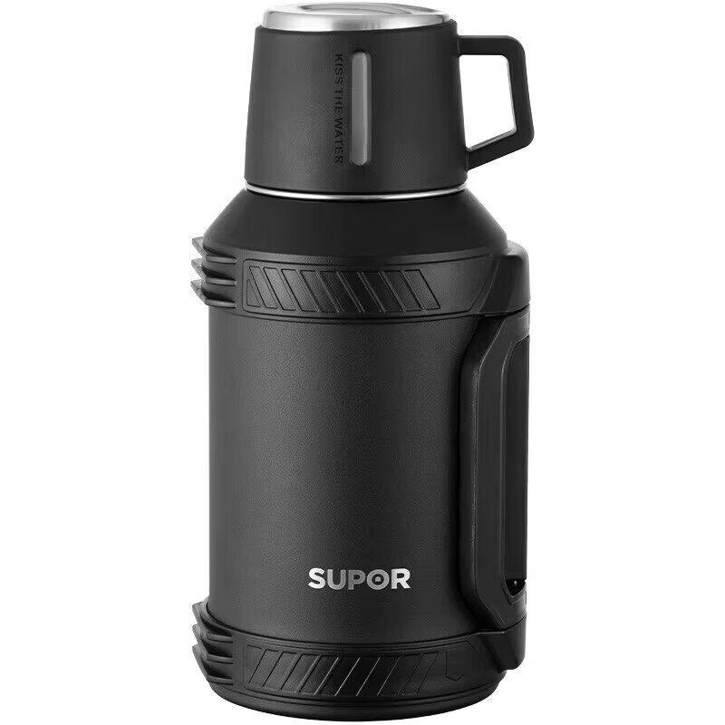 SUPOR Large Capacity Stainless Steel Insulated Travel Kettle