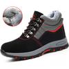 Sicherheitsstiefel Herren Winter Warme Arbeitsschuhe Pannensichere Stahlkappe Arbeitsstiefel Männer Frauen Sicherheitsschuhe Sicherheitsschutzstiefel