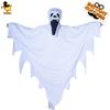 Halloween Adult Children's White Ghost Cosplay Party Costumes, Ghost Parent-Child Halloween Costumes
