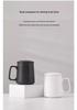 Geometric Ceramic Tea Brewing Cup with Lid and Filter