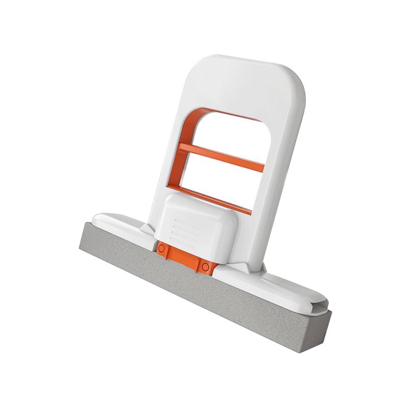 Compact Folding Sponge Mop - Hands-Free, Water-Absorbent, Multifunctional Cleaning Tool