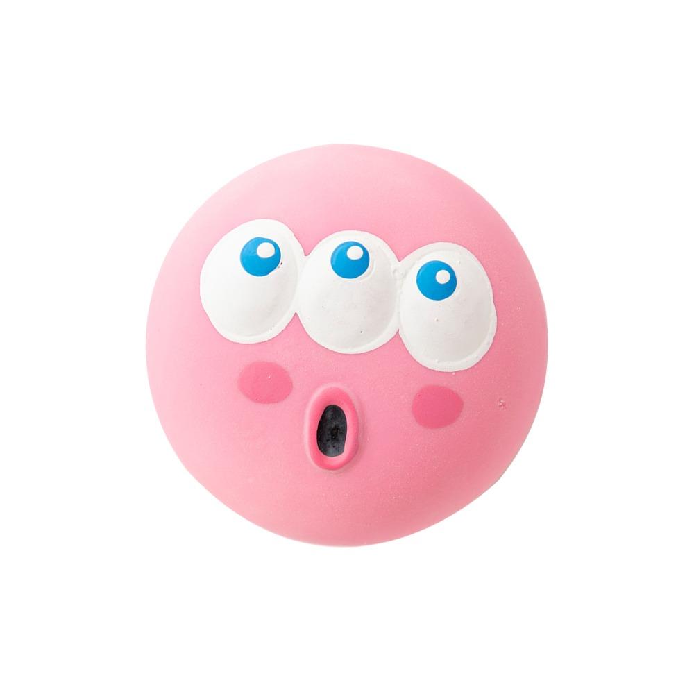 Sport Ball Shape Squeaky Dog Toy Eco Latex Pet Interactive Ball Indoor Outdoor Play