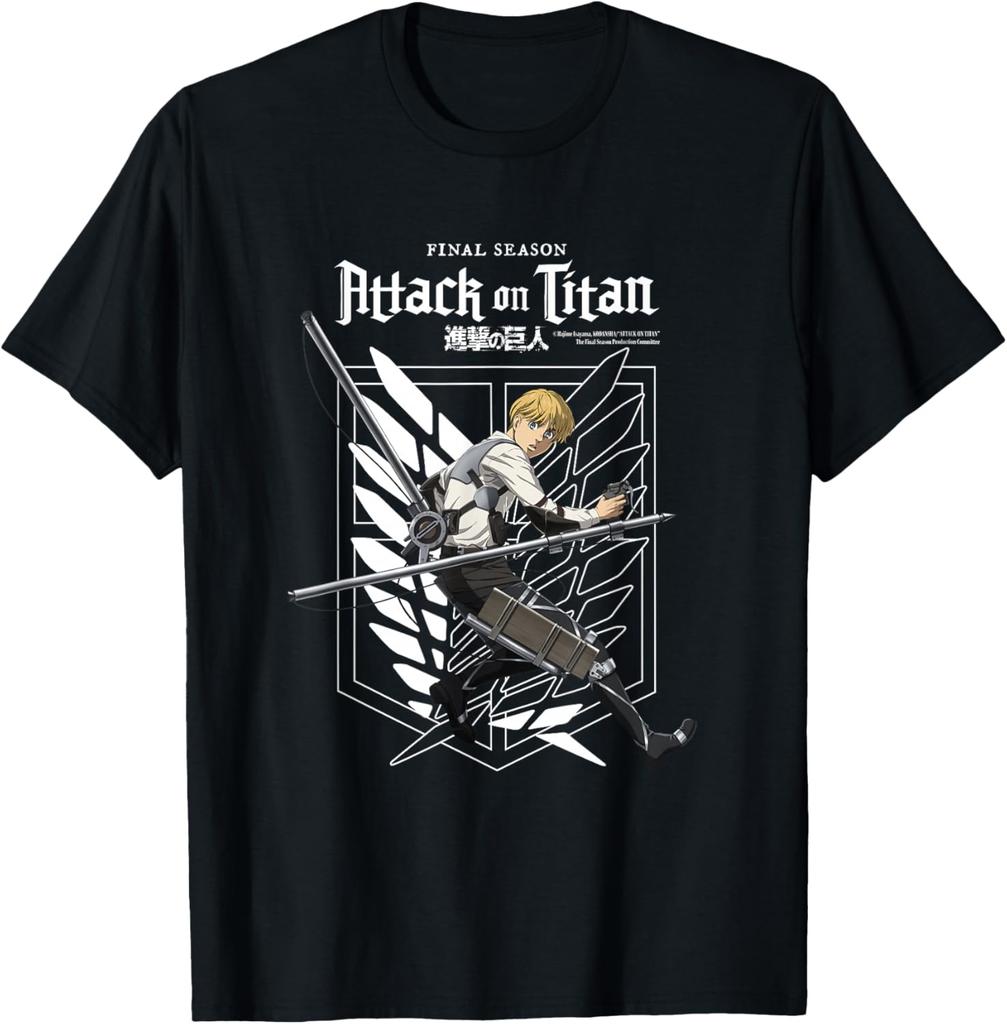 Attack On Titan Final Season Armin Arlet Fashion Casual Funny Tshirt S6xl
