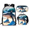 Cartoon Printing Casual Shoulder Bag Junior High School Students Large Capacity Backpacks
