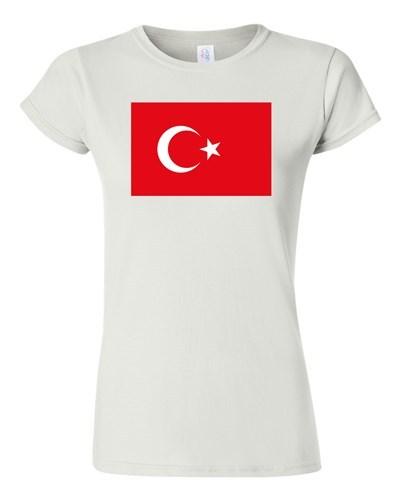 Детская футболка с флагом Турции Анкара Стамбул Страна Нация Патриотическая DT Футболка Унисекс XL