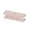Transparent Chopstick Organizer with Drain Tray Plastic Dinnerware Holder Multifunction Chopstick Box For Utensils Drawer Spoons