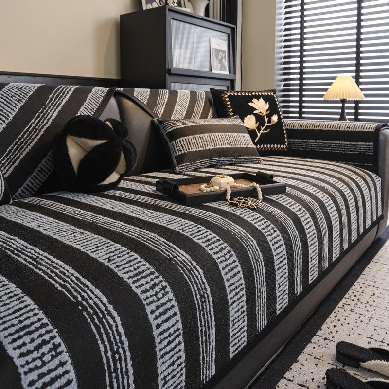

Chenier Sofa Cushion Universal In All Seasons New Fixed Non-Slip Straight Row High-End Sofa Cushion Cover 70*70cm