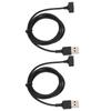 2Pcs USB Watch Charger Cable 3.3ft Universal Fast Charging Connection Cord for Fitbit Ionic Smartwatch