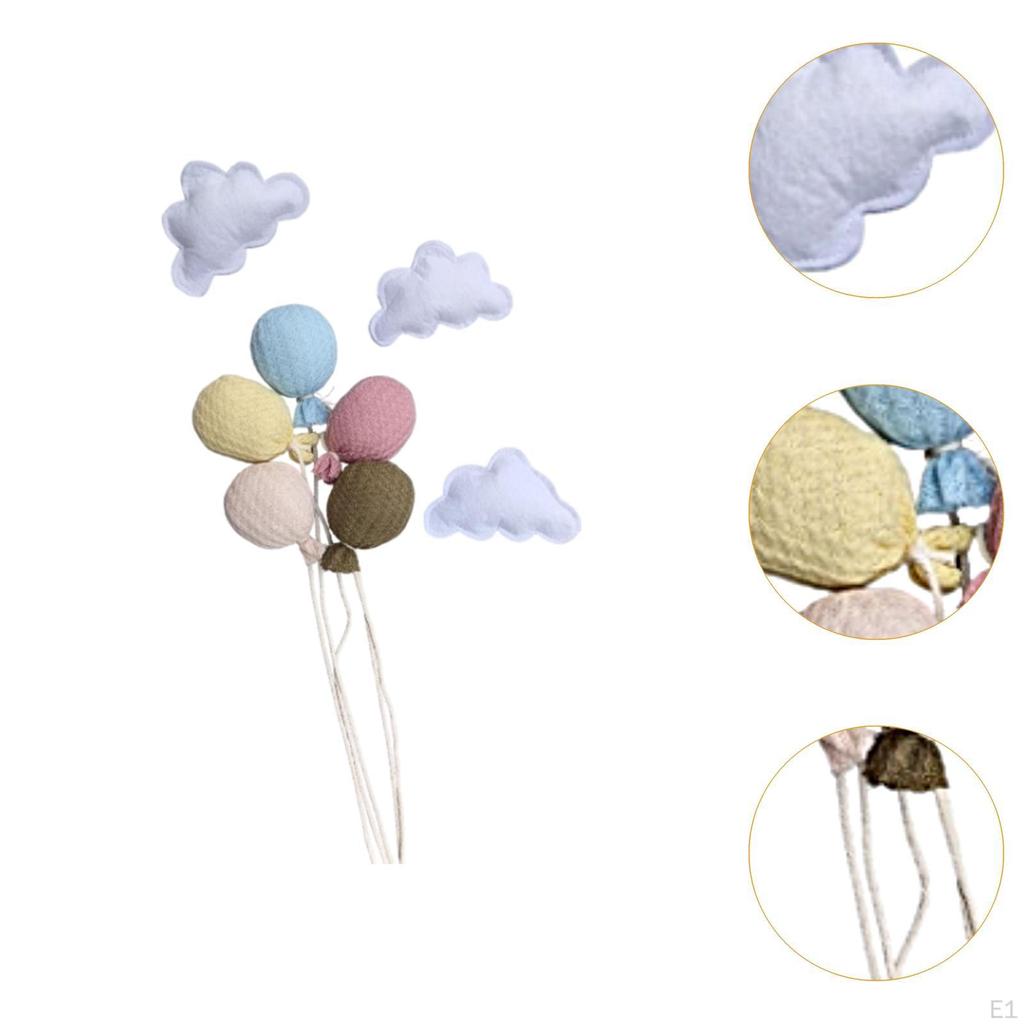 Newbron Photo Props Background Decoration Cloud Ballon Soft Attractive Decorate
