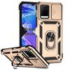 VIVO Y21/Y33S/Y20 Protective Push-Window Phone Case with Stand