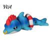 Marine Animal Toy 3D Printed Articulated Dolphin Figurine, Swim Ring Fidget Toy, Sea Flexible Joints Decor for Backpack Handbag Purse Charm