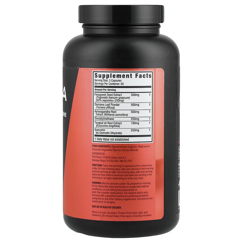 Alpha, Testosterone Support, 180 Vegetarian Capsules