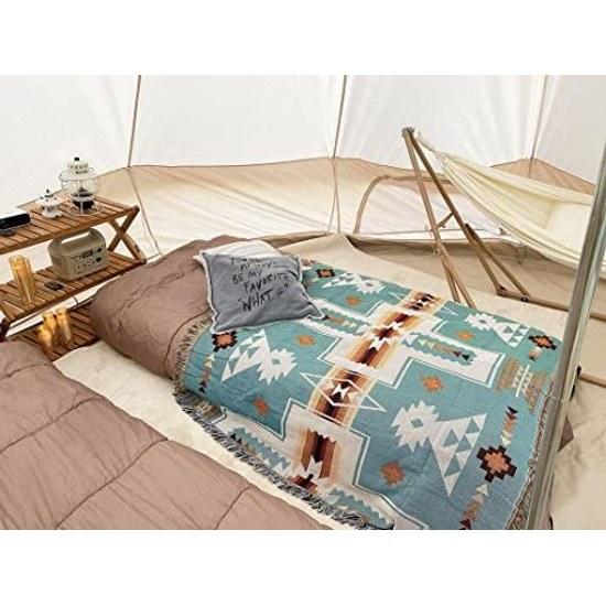 Outdoor Camp Native Pattern Ortega Stylish Blanket (130X160cm)