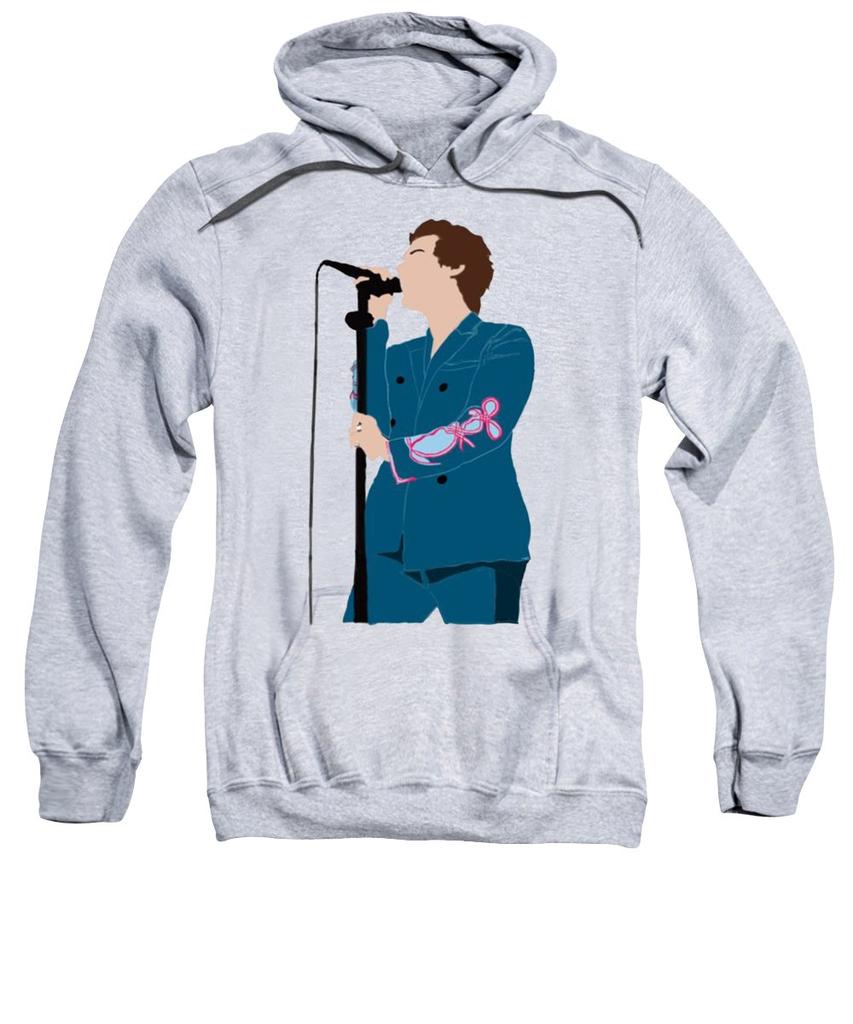 harry styles blue sweatshirt