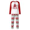 Family Matching Print Sets Pajamas Loungewear Outfits Family Matching Long Sleeve Tops+Pants Set