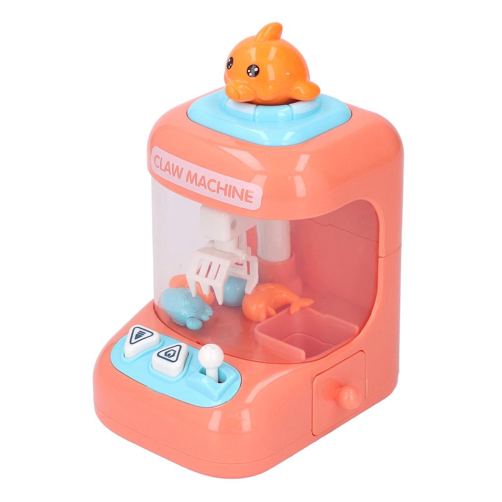 Mini Claw Game Machine for Kids Interactive Hand Eye Coordination Electronic Mini Vending Machine