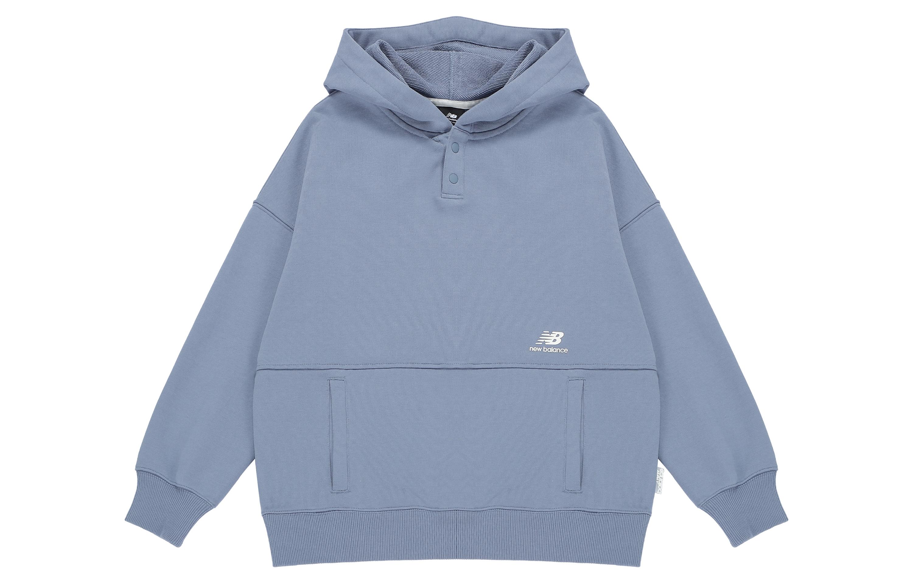 New Balance Sweatshirts Women s Gray Hooded Moderate Regular AWT23322-AGY M
