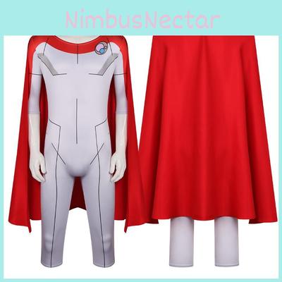 Uovervindelig Karakter-Tematiseret Cosplay Jumpsuit Til Anime Og Tegneseriebegivenheder