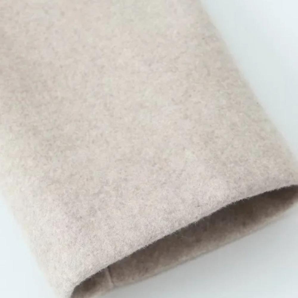 Women Fashion Solid Open Stitch Long Trench Coats Vintage V-Neck Full Sleeves Female Chic Lady Outfits