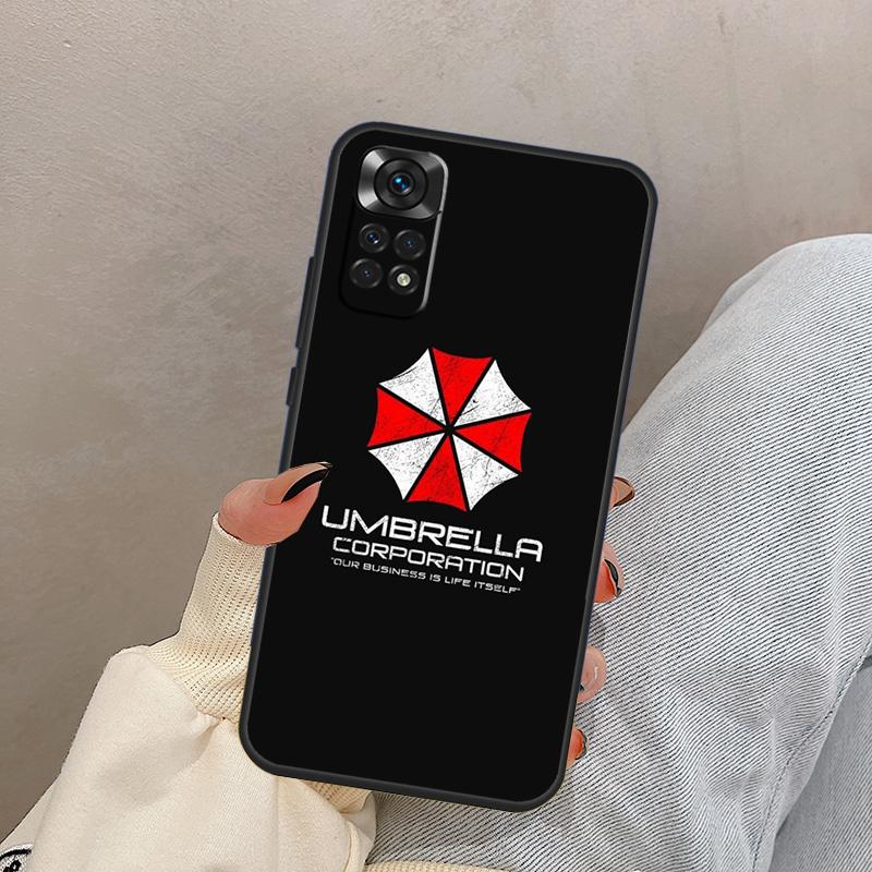 Umbrella Corporation For Xiaomi Redmi Note 13 9 10 11 12 14 Pro 11S 12S Case Cover For Redmi 14C 10C 12C 13C 15C