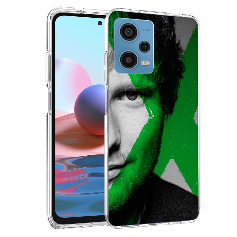 Ed Sheeran Singer Phone Case For Redmi Note 13 12 14 15 Pro Plus 13R 11 11T 11E 11S 10 Pro 10S 9 9S Cover Cell Clear TPU Capa Ca