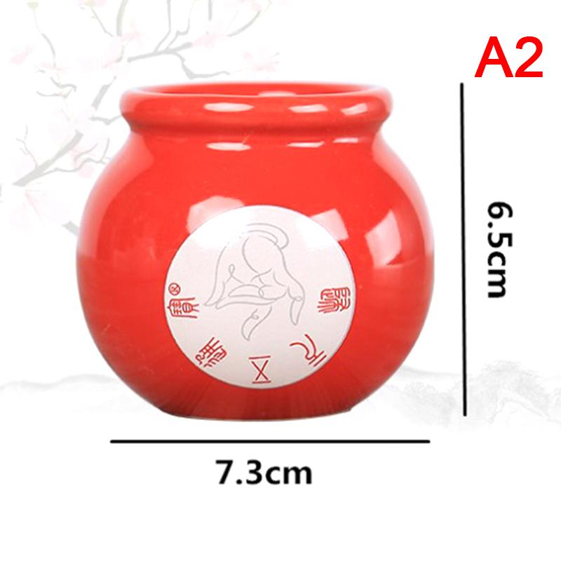 Buy 1pc Five Elements Ceramic Energy Pot Vacuum Cupping TCM Curing Home