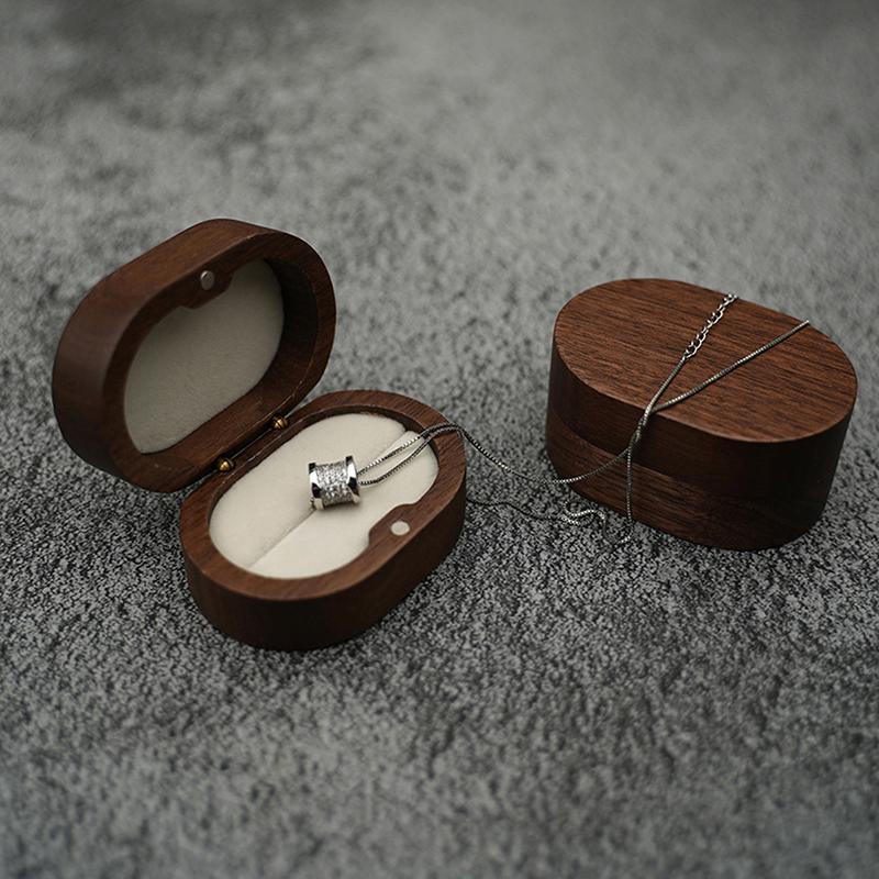 Rustic Wedding Ring Box Wedding Valentine Engagement Anniversary Ring Holder