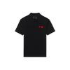 Li Ning Sports Trend Series Casual Coach Solid Color Logo Short Sleeve Polo Shirt Men Polo Shirts Black APLS243-2