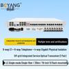 Boyang 8E1 8Phone 4GE Integrated PCM Optical Transceiver