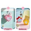 Magnetic Remote Control Storage Box Heart Shape Small Item Organizer  Entryway Storage
