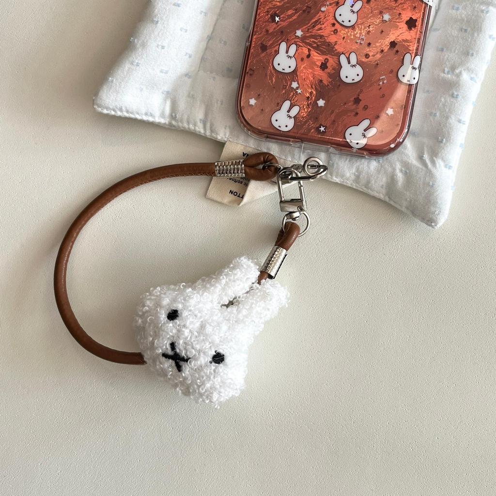 Brown Miffy Head iPhone Protective Case for 14/15/16/17 Pro Max