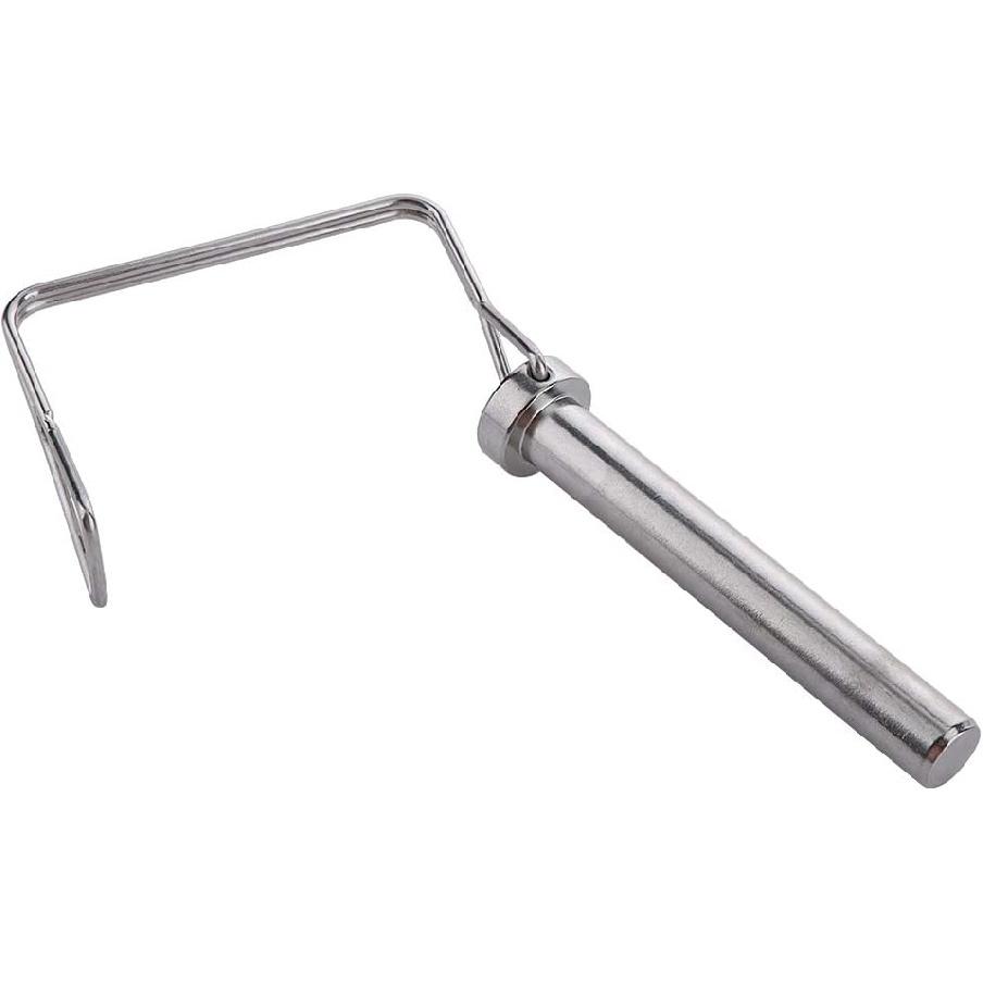 2 Pack Super Big Safety Coupler Pin 1/2" X 3.54"(12.6mm X 90mm), Full Marine Grade 316 Stainless Steel Heavy Duty Shaft Locking Pin