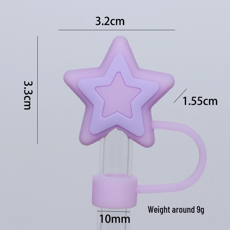 Kreslená hvězda mrak prachotěsná krytka a zátka na brčko pro Stanley - 10mm označování