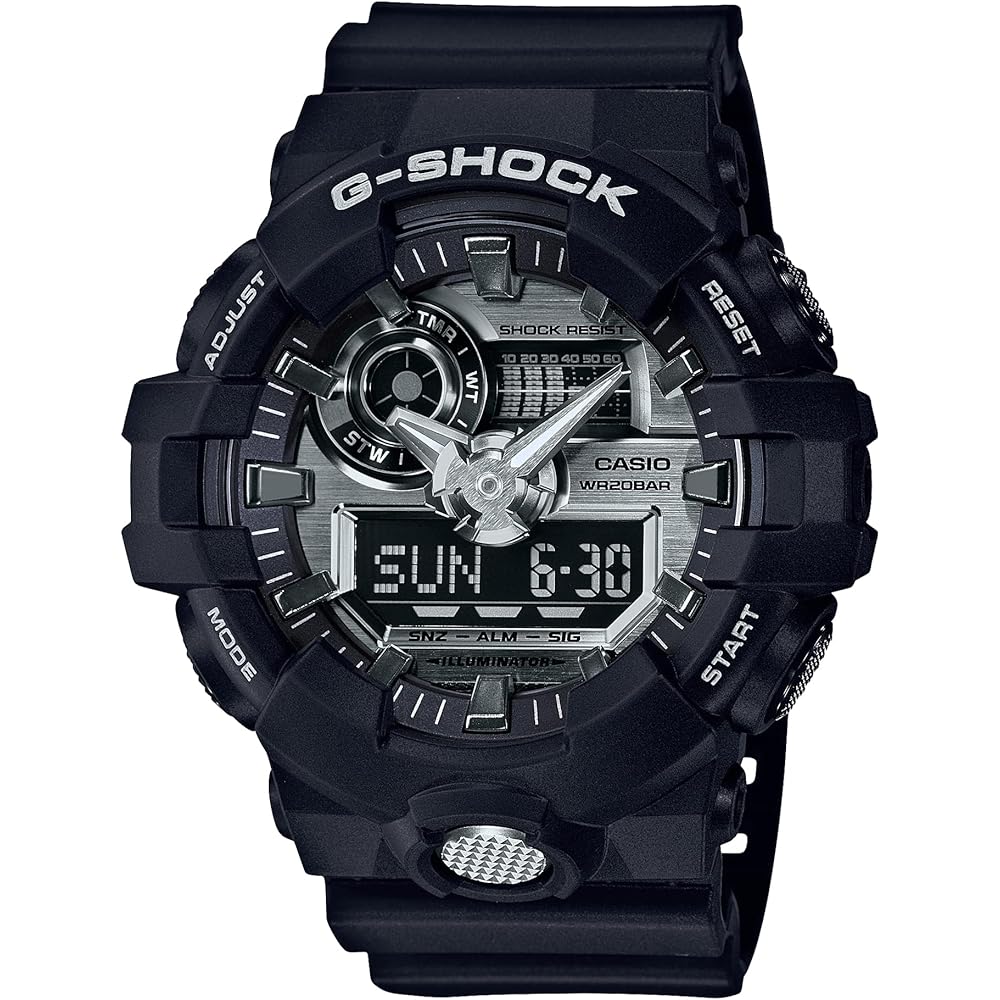 Casio G-Shock GA-710-1AJF Men's Watch Black Durable Design Water Resistant