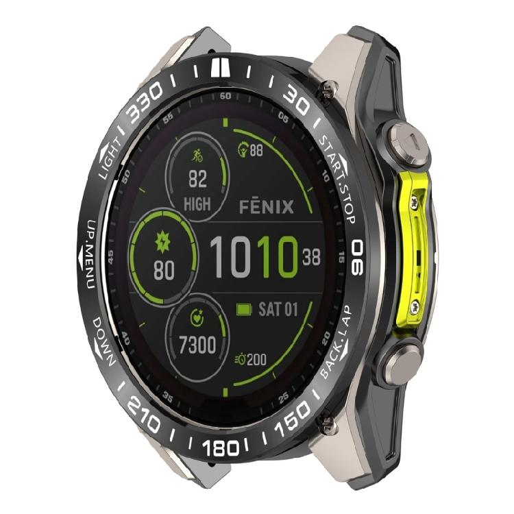 Strong Steel Bezel Rings Watch Scratch & Impact Protections Against Collision Bezel Rings Simple Installation for Watch