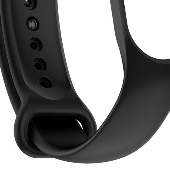 Uhrenarmband Wasserdicht Atmungsaktiv Integriertes Weiches Silikon Einteiliges Armband für Xiaomi Mi Band NFC 5/6/7