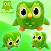 Jucărie de pluș drăguță anime Duolingo Bufnița Verde Plushie cu Bufnița Duo Păpușă Anime Desen Animat Bufniță Decorare Păpușă Femeie Jucărie Cadouri de Crăciun