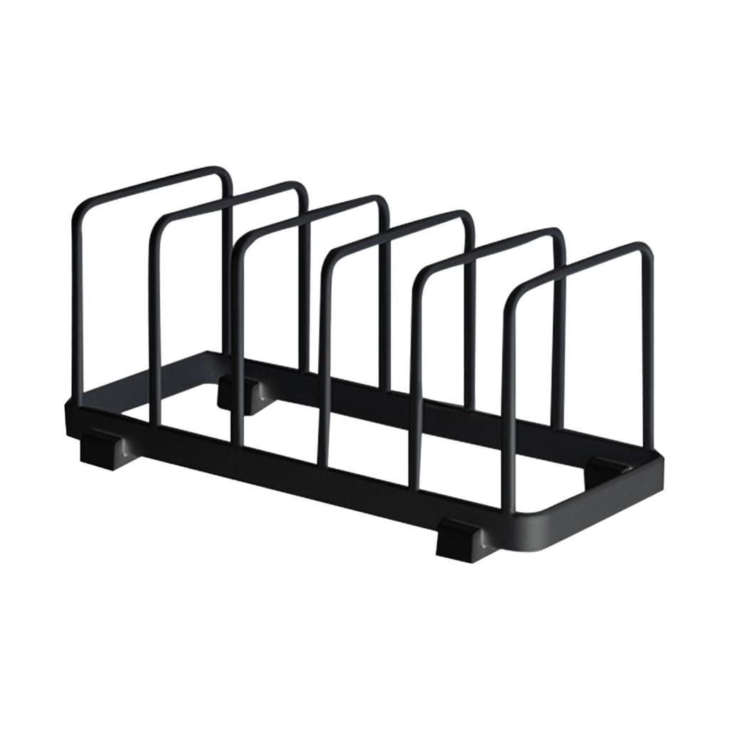 Dish Storage Rack 5 Grids Kitchen Storage Rack Tools Compact Dish Drying Rack for Dining Room Restaurant Kitchen Counter Home
