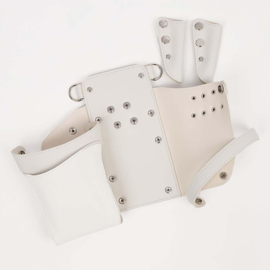 DEEDS Scissor Case Sienna Matte (4-6 Scissors), Ivory, S-395