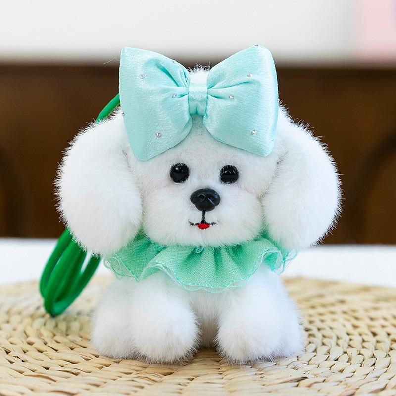 Dog Bear Penguin Animal Plush Keychain Stuffed Toy Cute Doll For Gifts Kids