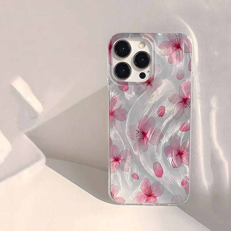 Floral Pattern Phone Case For Samsung S25 5G Case Galaxy S24 Ultra S23 Plus S22 S21 FE A56 A36 A16 A55 A54 A53 A35 A34 A33 Cover