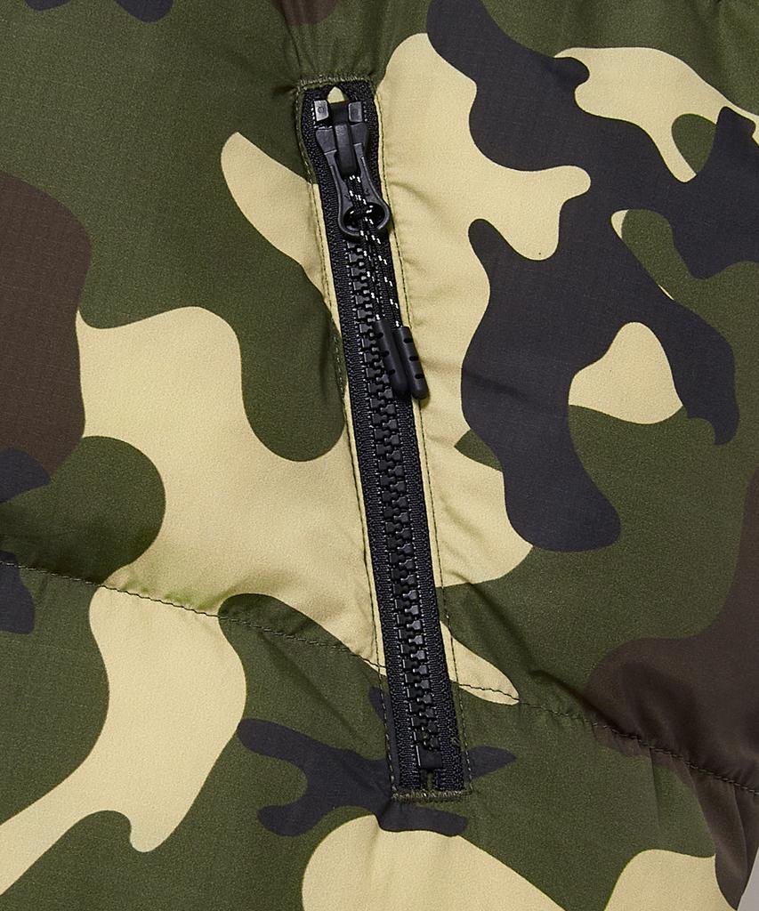 Wkndrs Puzzle Puffer Vest (Camo)