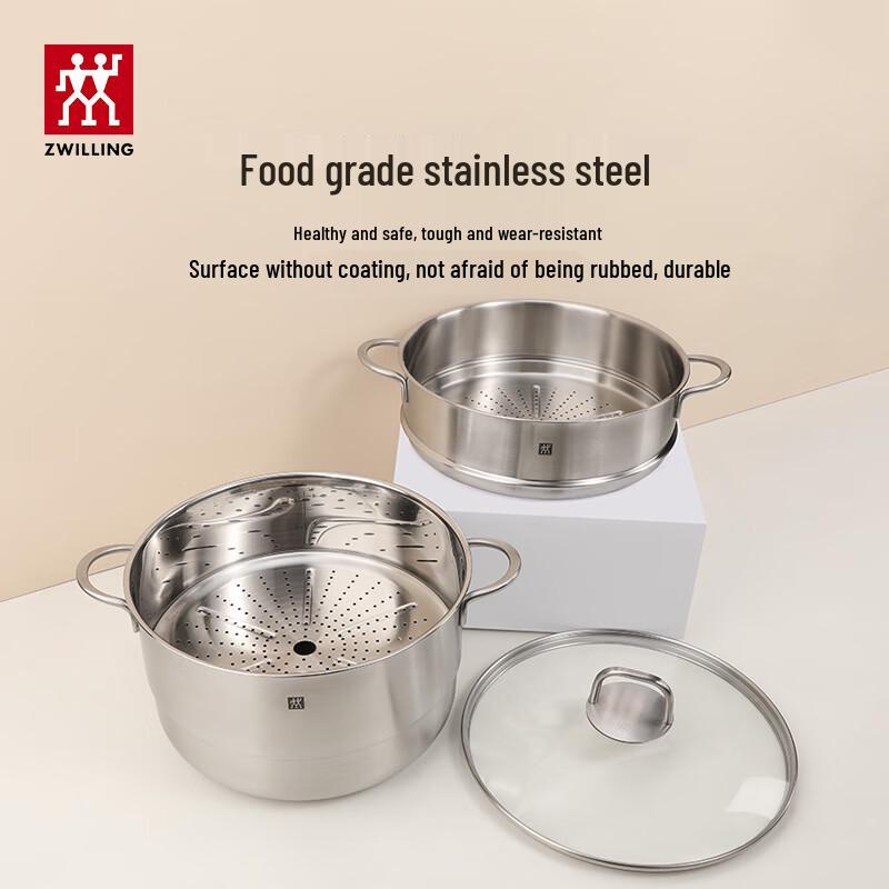ZWILLING Nova Plus 28cm Steamer & Soup Pot