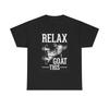 Relax I Goat This Graphic T Shirt Funny Jokes Farm Animals Unisex Heavy Cotton
