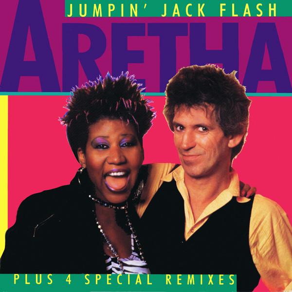 

12inch Record ARETHA FRANKLIN Jumpin Jack Flash AD16529 ARISTA 1986 Canada Dance Electronica Used